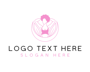 Underwear - Woman Fashion Cosmetics logo design