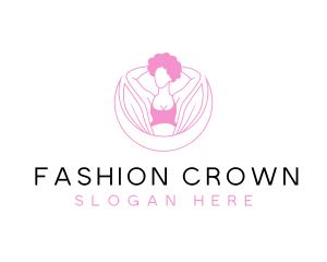 Woman Fashion Cosmetics logo design