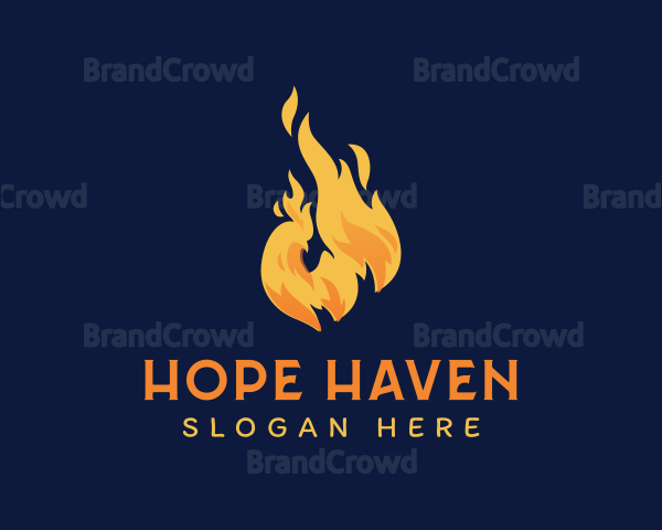 Hot Flame Chicken Logo