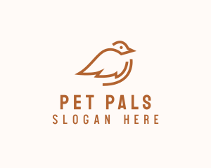 Animal Pigeon Pet logo design