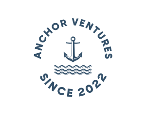 Anchor - Marine Anchor Ocean logo design