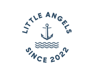 Marine Anchor Ocean  logo design