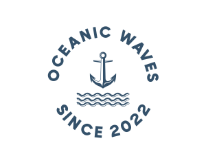 Marine - Marine Anchor Ocean logo design