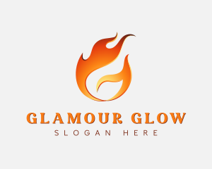 Hot - Hot Flaming Letter G logo design
