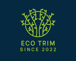 Tree Forest Eco Park  logo design