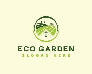 Garden Lawn Landscaping logo design