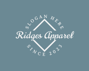 Retro Apparel Business logo design