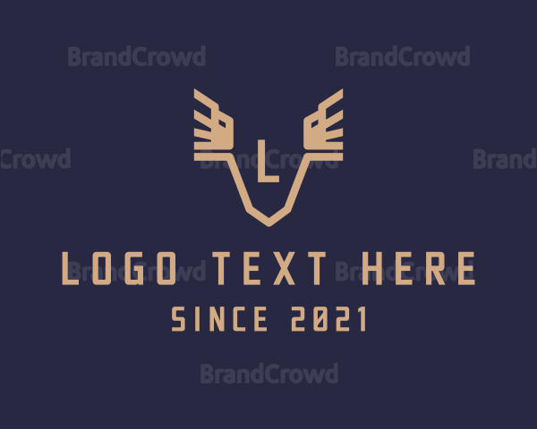 Deer Antler Horns Logo