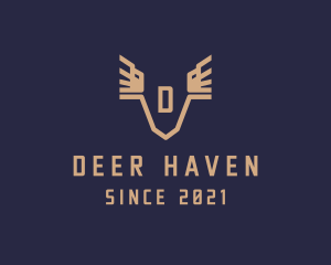 Deer Antler Horns logo design