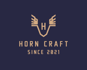 Deer Antler Horns logo design