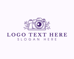 Events Management - Event Camera Photographer logo design