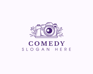 Lens - Event Camera Photographer logo design