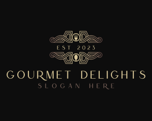 Fine Dining Gourmet Restaurant logo design