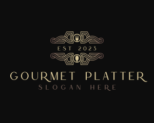 Fine Dining Gourmet Restaurant logo design