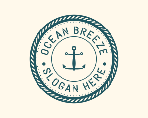 Nautical - Marine Nautical Anchor logo design