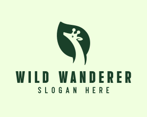 Green Wild Giraffe logo design