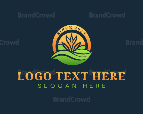 Natural Flower Garden Logo