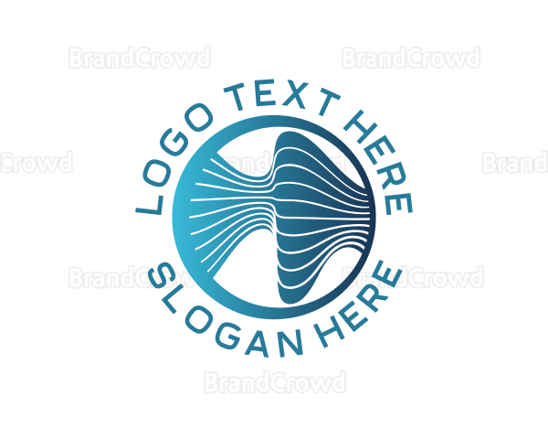 Tech Software Waves Logo