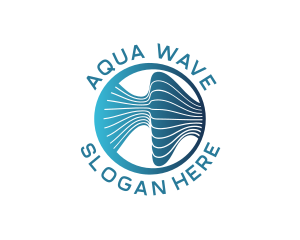 Tech Software Waves logo design