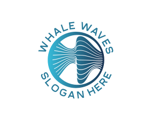 Tech Software Waves logo design