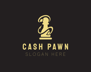 Pawn - Pawn Chess Piece logo design