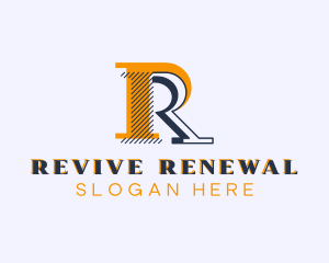 Corporate Company Letter R logo design