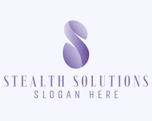 Beauty Wellness Letter S logo design