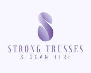 Beauty Wellness Letter S logo design