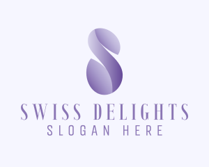 Beauty Wellness Letter S logo design