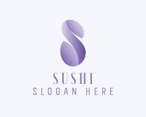 Beauty Wellness Letter S logo design