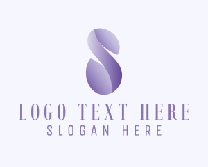 Beauty Wellness Letter S Logo