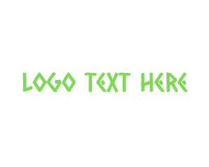 Font - Tribal Farming Brand logo design