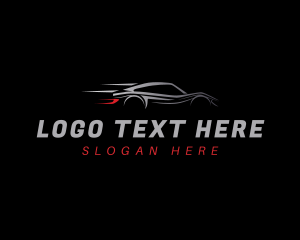 Auto - Fast Racing Sports Car logo design