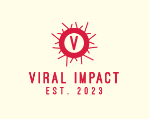 Infection - Virus Bacteria Germ logo design