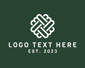 Home Decor - Textile Flooring Tile logo design