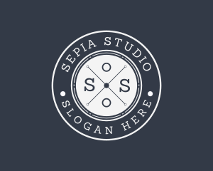 Hipster Circle Studio logo design