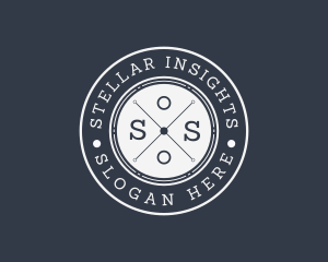 Hipster Circle Studio logo design