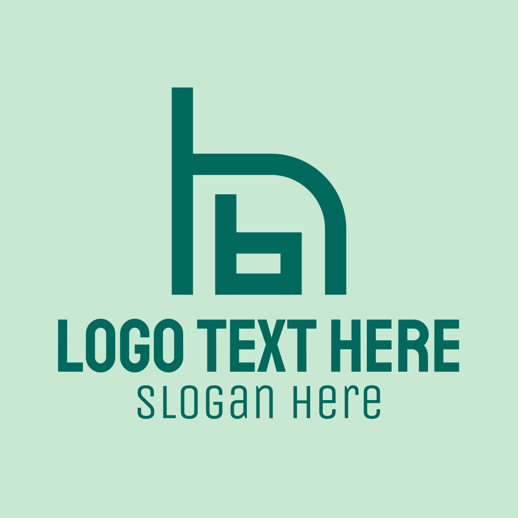 B & H Chair Monogram Logo | BrandCrowd Logo Maker | BrandCrowd | BrandCrowd