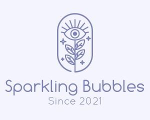 Sparkling - Sparkling Nature Eye logo design