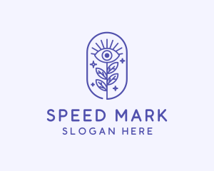 Sparkling Nature Eye  logo design