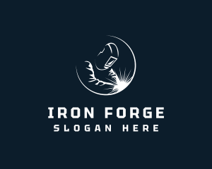 Forge - Welding Machinist Forge logo design