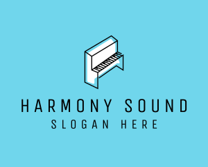 Music Instrument Piano logo design