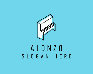 Music Instrument Piano logo design