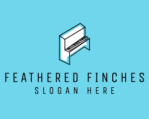 Music Instrument Piano logo design