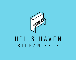 Music Instrument Piano logo design