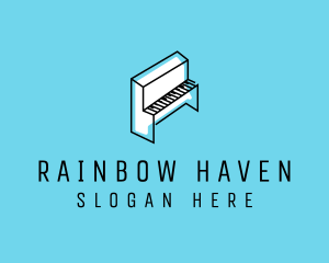 Music Instrument Piano logo design