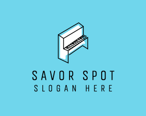 Music Instrument Piano logo design