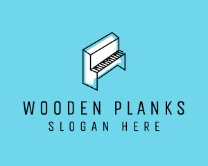 Music Instrument Piano logo design