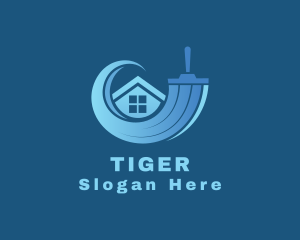 Wiper - Squeegee House Cleaning logo design