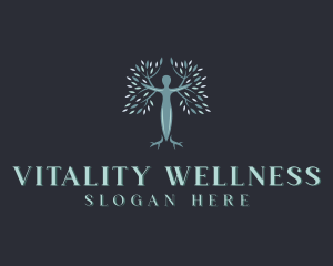 Woman Tree Wellness logo design